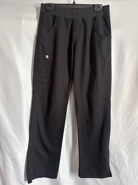 Women's Black Kade Scrub Pants with Side Pocket